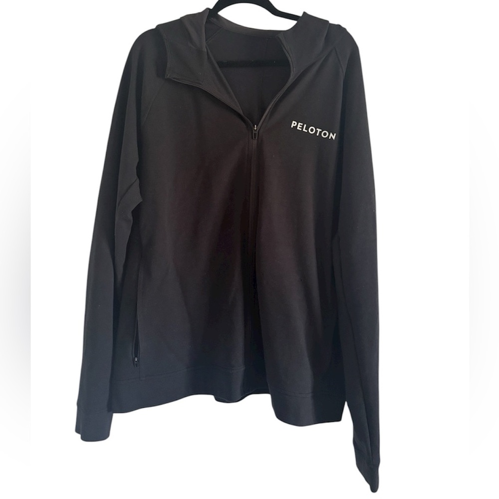 Lululemon Peloton City Sweat Full Zip Hoodie Black Men’s XXL
